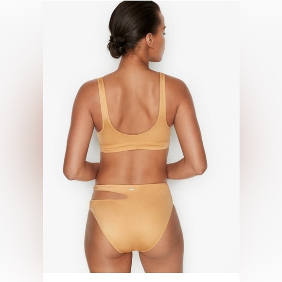 NWT Victoria Secret Lagos Swim in Gold - Picture 2 of 9